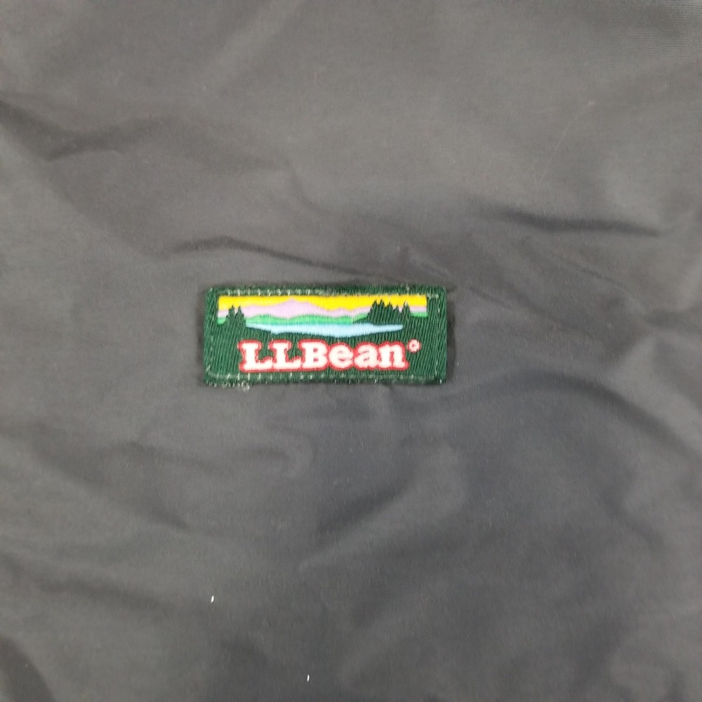 L.L. Bean Warm-up Jacket Mens Large Tall Gray Fleece Lined Made USA Distressed - Picture 4 of 15